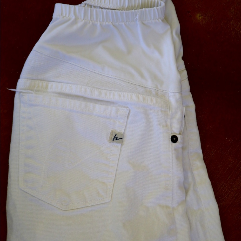 MATERNITY Citizens of Humanity Jeans with Belly Panel - White - Size 27